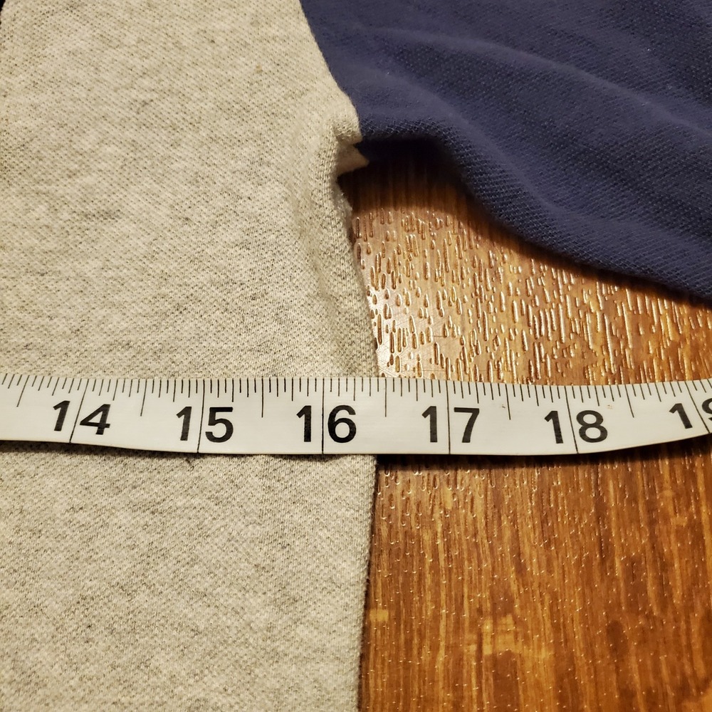 Polo Ralph Lauren Shirt‎ Boys Medium 10/12 Gray Henley Big Pony Preppy - Picture 6 of 7
